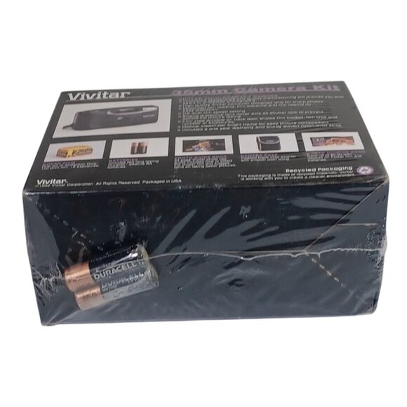 New Vintage 1992 Vivitar EZ 200 Point and Shoot 35mm Film Camera Set EZ200 - Picture 8 of 9